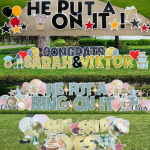 Yard Sign Rental / Yard Card Rental in Louisville for Engagement
