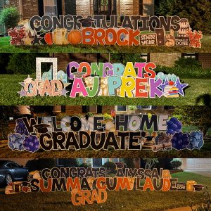 Graduation yard Card in Louisville KY